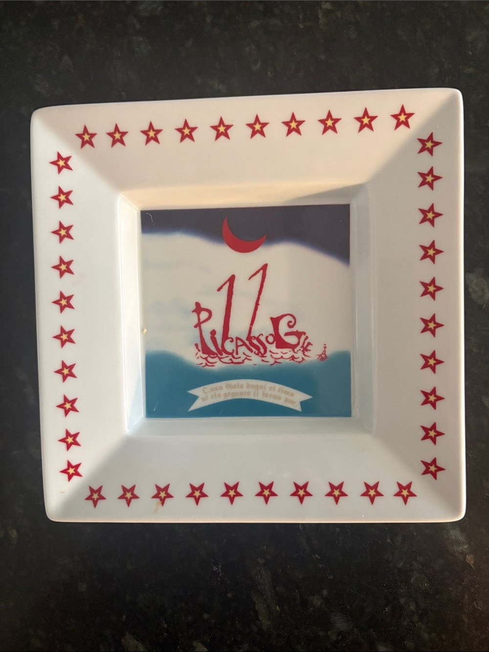Philippe Deshoulieres France Commemorative Salvador Dali Dish Plate Picasso